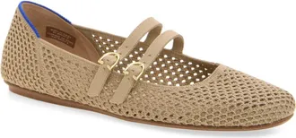 Rothy's The Double Buckle Many Jane in Dune Mesh at Nordstrom, Size 11.5