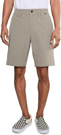 Hurley Phantom Microcheck Walkshorts 20 Mens Shorts Woodside : 34 9, Cotton/Mesh/Polyester