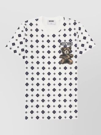Moschino cotton printed t-shirt