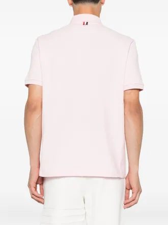 Thom Browne Cotton Piqu&eacute; Polo Shirt - Pink
