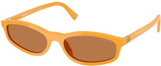 Miu Miu MUA06S 22D90Q Womens Sunglasses Yellow Size 54