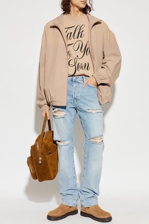 Acne Studios Vintage-effect Jeans, Mens, Blue