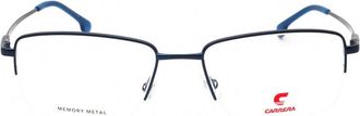 Carrera Rectangle Metal Eyeglasses - Blue