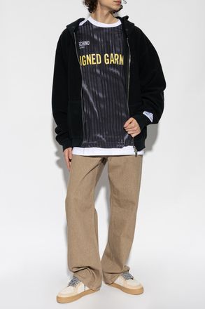 Moschino T-shirt With Print, Mens, Black