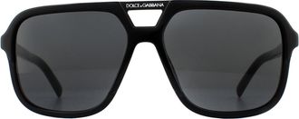 Dolce & Gabbana Mens Sunglasses DG4354 501/87 Black Grey Gradient - One Size