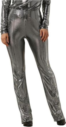 Notes du Nord Ivetta Pant 4 Zilver Dames Broeken - Dames - Slim Fit Broeken - Grijs - XS - Broeken