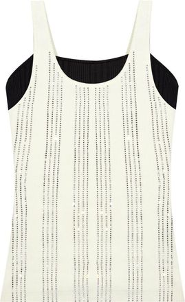 The Attico Double-Layered Top - women - Cotton - 38 - White