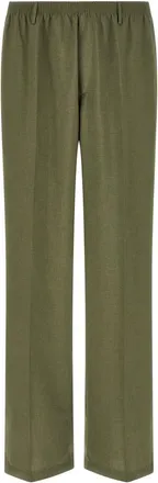 Cellar Door Green Straight Elasticated Trousers