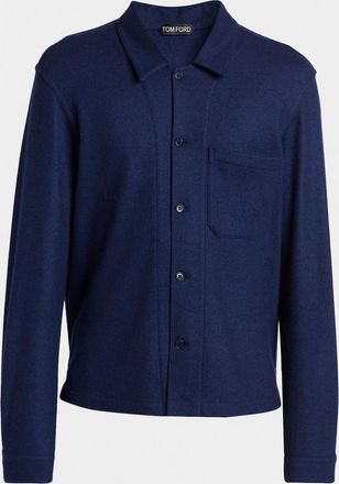 Tom Ford Men & apos;s Cashmere Overshirt