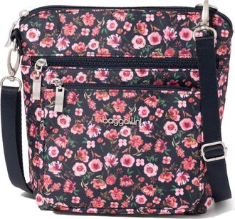 Baggallini Modern Pocket Crossbody Bag in Autumn Peony at Nordstrom