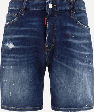 Dsquared2 Distressed Denim Shorts Male 44