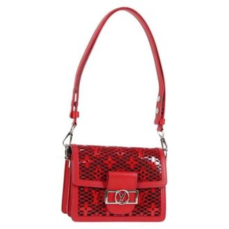 Louis Vuitton Tweedehands Canvas Louis Vuitton tassen - Dames - Pre-owned - Rood - Maat: ONE Size