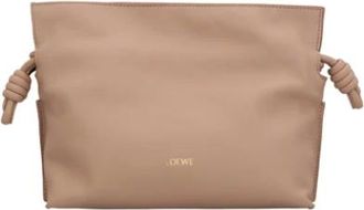 Loewe Clutches, female, Beige, Size: ONE SIZE Flamenco Clutch Mini