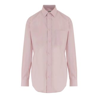 Darkpark Shirts, female, Pink, Size: M Annie Shirt in Stretch Cotton Blend