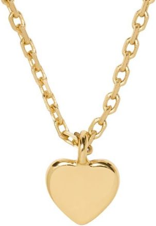 Kate Spade New York heart pendant necklace in Gold at Nordstrom