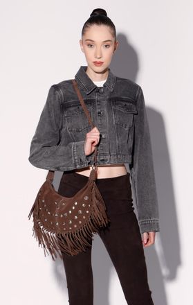 Walter Baker Tressa Jacket, Grey Wash