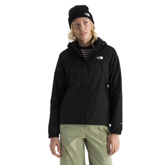 The North Face Antora Triclimate Jacket Womens Black Hooded Full Zip GBO3476