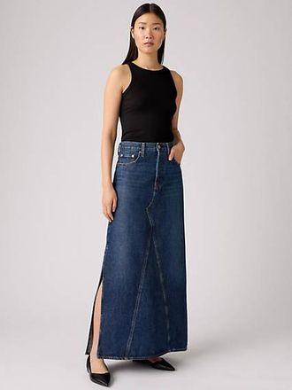 Levi's Iconic Long Skirt - Womens - 23 - Blue