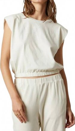 Velvet Larissa Sleeveless Top In Beach