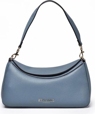 Ermanno Scervino Blue Polyurethane Hobo Shoulder Bag