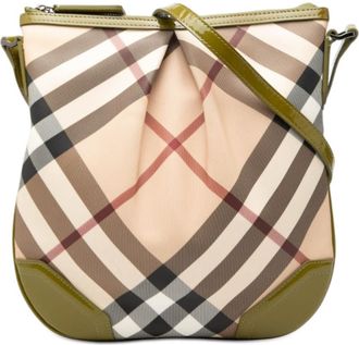 Burberry Pre-owned Burberry Supernova Check Coated Canvas Dryden Crossbody Ladies HTKLSKQ1VXH14UPQ
