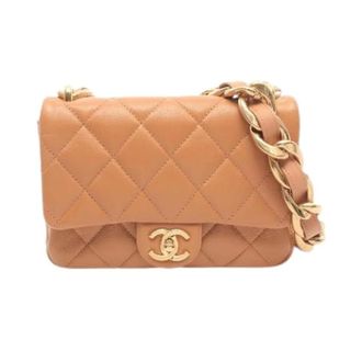 Chanel Pre-owned Matelasse Small Flap Bag - Dames - Pre-owned - Bruin - Maat: ONE Size Leer