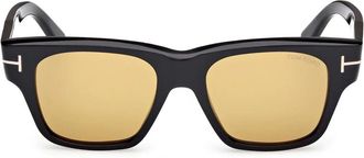 Tom Ford Sunglasses Ft1280 01 E Black/Brown Gradient Men