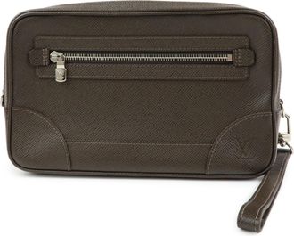 Louis Vuitton Neo Pavel Taiga Leather Brown Leather Handbag (Pre-Owned)