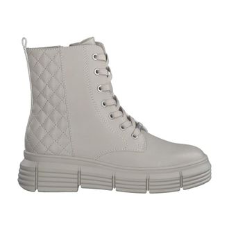 s.Oliver Beige Casual Gesloten Booties - Dames - Veterlaarzen - Beige - 40 EU - Schoenen