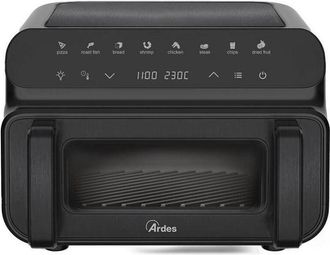 Ardes Freidora De Aire Caliente Ardes Arfrya09gp Individual De 10 L, Independiente, 2000 W, Color Negro