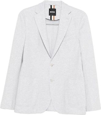 HUGO BOSS Heren, Jassen, Grijs, Maat: XL Katoen
