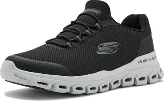 Skechers Glide-Step-Noltek 233016-BKGY Mens Black Running Shoes ZOGG3570