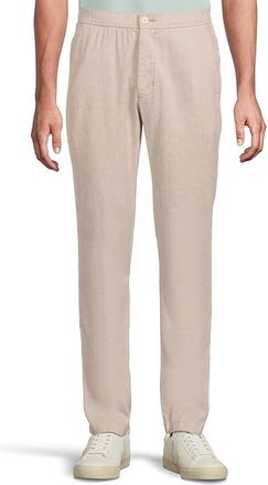 Tommy Bahama Beach Coast Linen Pull-On Pants Mens Casual Pants Stone Khaki : 2XL (44-46 Waist) 32, Cotton/Linen/Spandex