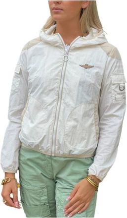 Aeronautica Lentejack - Dames - Zomerjassen - Beige - L - Jassen