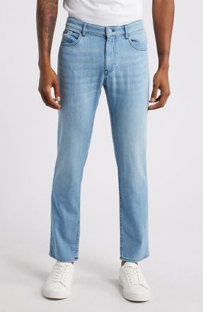 BOSS Delaware Slim Fit Jeans in Aqua at Nordstrom, Size 38 X 32