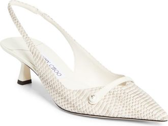 Jimmy Choo London Amita Slingback Pump in Roccia at Nordstrom, Size 10.5Us