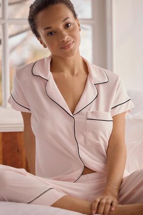 Eberjey Gisele Crop Sleep Set
