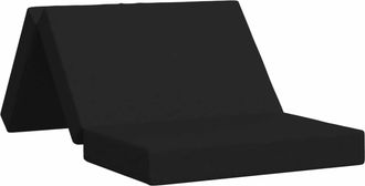 vidaXL Sof&aacute; Cama Plegable 100 X 67 X 45 Cm Negro Vidaxl