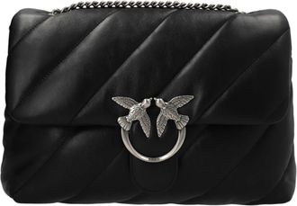 Pinko Lamb Leather Crossbody Womens Bag