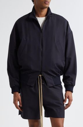 Fear of God High Neck Track Jacket in Navy at Nordstrom, Size X-Large