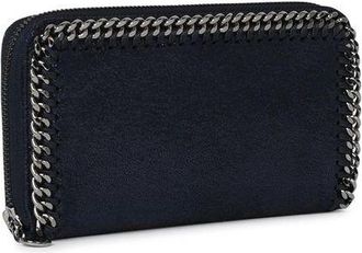 Stella McCartney Blue Recycled Polyester Wallet
