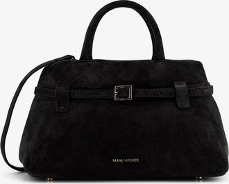 Manu Atelier Borsa a tracolla Le Cambon 25 in suede - MANU ATELIER - gender_Woman