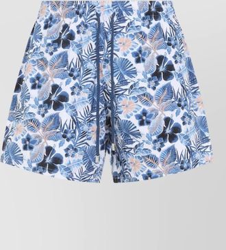 Vilebrequin moorise island flowers swim shorts