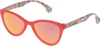 Police Womens SPL086 43 54Z68R Sunglasses - Red - One Size