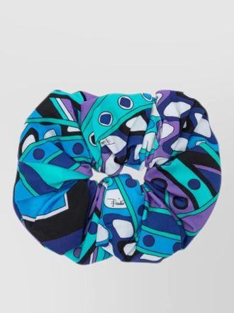 Pucci vivara hair scrunchie zip opening detail