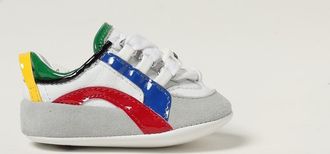Dsquared2 Sneakers in pelle e camoscio