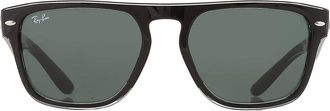 Ray-Ban Ray Ban Green Square Unisex Sunglasses RB4407 654571 57