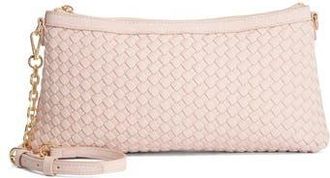 Dune London Earlington Small Zip Shoulder Bag in Blush at Nordstrom Rack