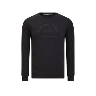 Karl Lagerfeld Hoodies & sweatvesten, Heren, Zwart, L, Karl Lagerfeld - Breiwerk > Coltruien