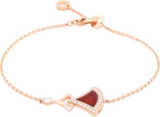 Bulgari Divas Dream 18 Kt Rose Gold Bracelet, Size M/L